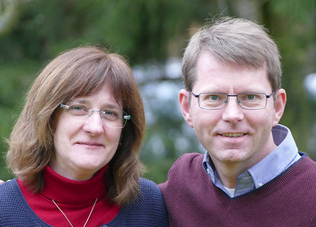 Pfarrerin Cornelia Kraft und Pfarrer Andreas Kraft