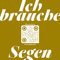 Ich brauche Segen - QR Code