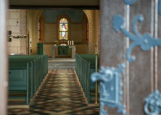 Christuskirche Mitterteich Blick nach innen